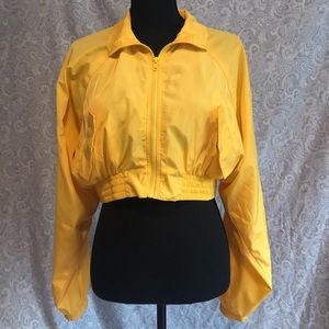 Forever 21 cropped zip up jacket